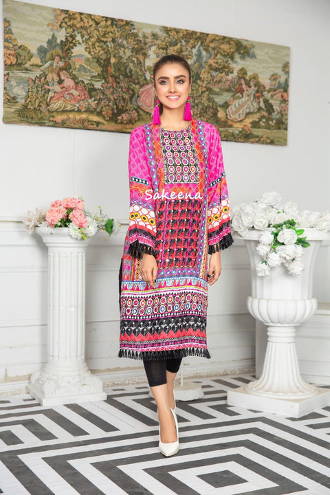 Ready to Wear Embroidered Kurta by Sakeena Hasan 03