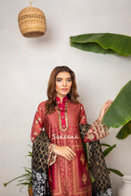 Silk Block printed Ready to Wear Dress by Sakeena Hasan 04