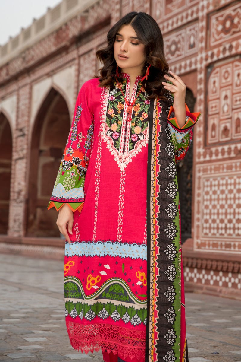 Winter Ready to Wear Khadar Emrboidered Collection by Sakeena Hasan 03