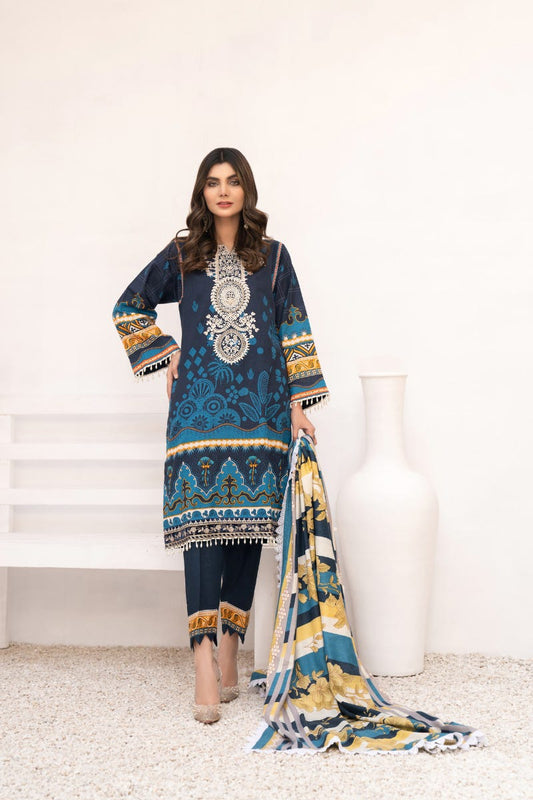 Winter Ready to Wear Khadar Emrboidered Collection by Sakeena Hasan 02