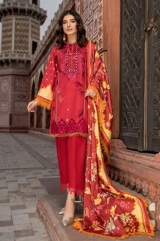 Winter Ready to Wear Khadar Emrboidered Collection by Sakeena Hasan 07