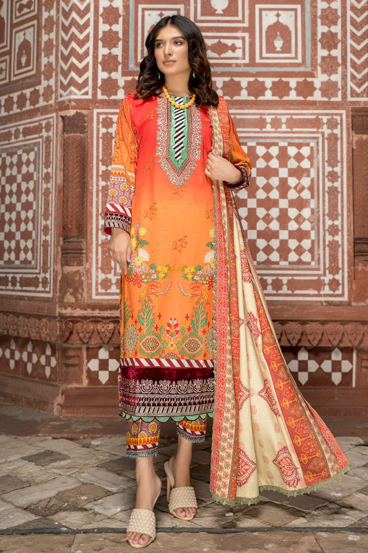 Winter Ready to Wear Khadar Emrboidered Collection by Sakeena Hasan 01