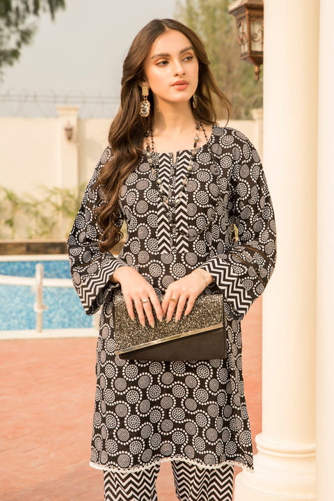 Winter Linen 2 Pcs Ready to Wear Dress by Sakeena Hasan 02