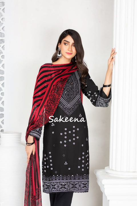 Winter Ready to Wear 3 Pcs Collection by Sakeena Hasan 05