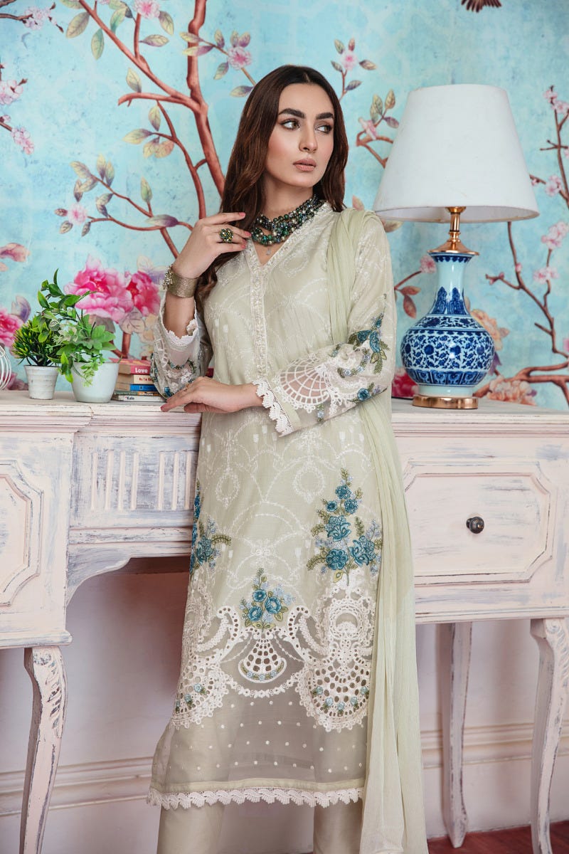 Chikankari Ready to Wear Lawn Collection by Simrans 01