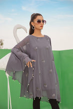 Luxury Georgette Hand Embellished Cape by Simrans 03