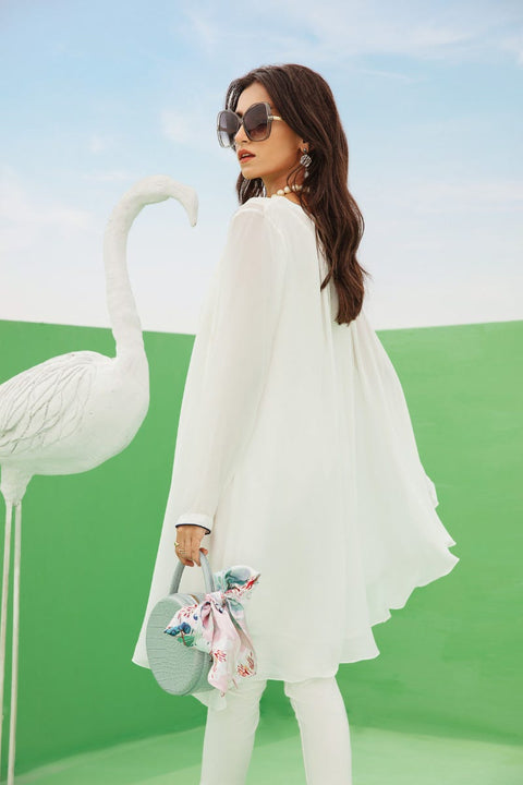 Luxury Georgette Hand Embellished Cape by Simrans 01
