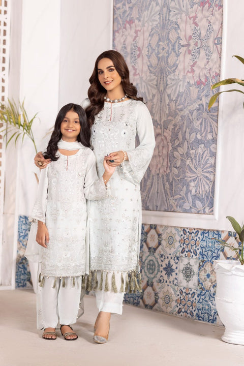 Kids Chiffon Collection with Handwork by Simrans 02