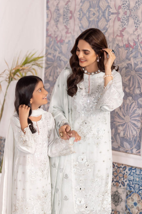 Kids Chiffon Collection with Handwork by Simrans 02