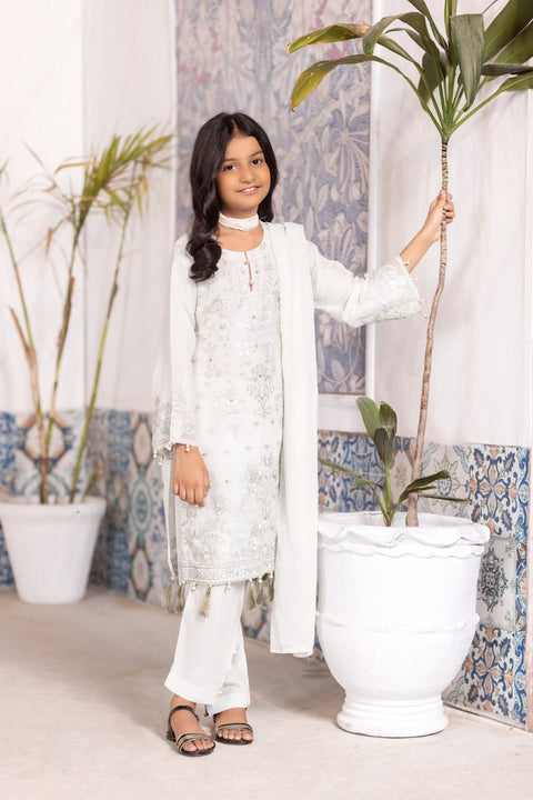 Kids Chiffon Collection with Handwork by Simrans 02