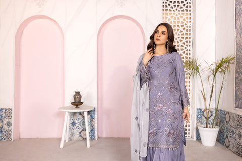 Women Chiffon Collection with Handwork by Simrans 03