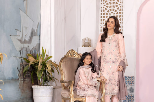Kids Chiffon Collection with Handwork by Simrans 06