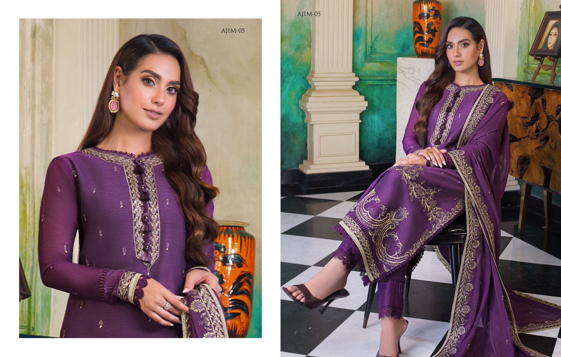 Asim Jofa Semi Formal Ready to Wear Collection 05