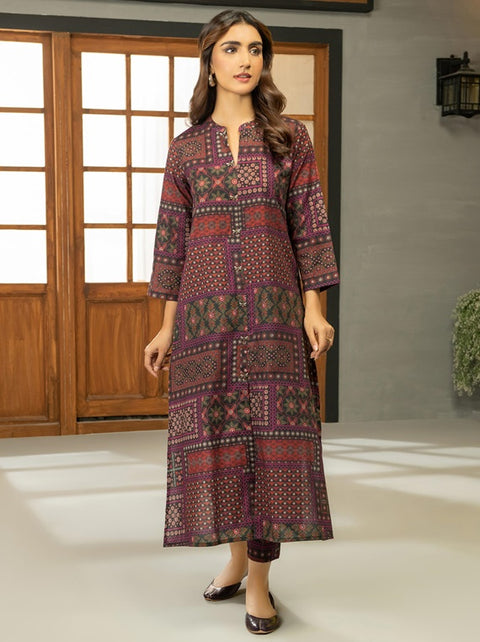 1pc LimeLight Khaddar Shirt U2511-Black