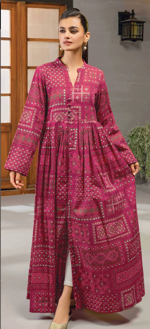 1pc LimeLight Khaddar Shirt U2511-Pink