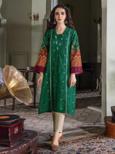 2pc LimeLight Khaddar Dress 2513-Green