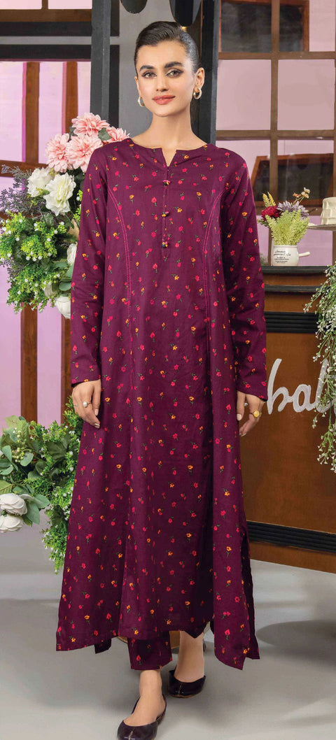 1pc LimeLight Winter Cotton Shirt U2532-Magenta