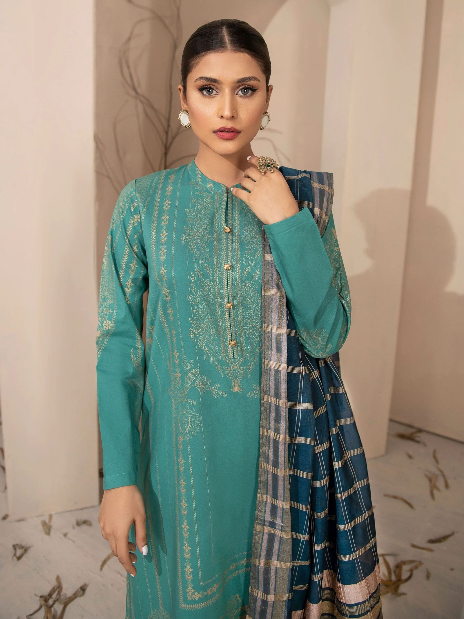 sachin and babi light blue dress Playful Winter Wonderland Costumes