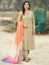 3pc Khaddar Winter Dress u2610-Beige