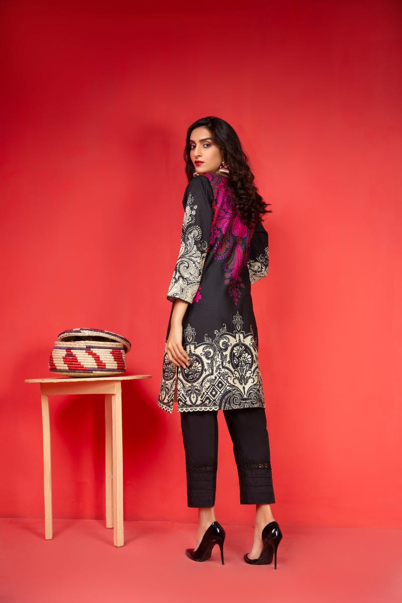 Khadar Ready to Wear Handwork 2 Pcs Dress by Zaiwa 07