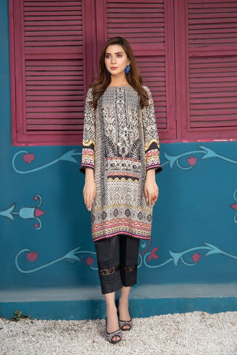 Ready to Wear 2 Pcs Handwork Dress by Zaiwa 07