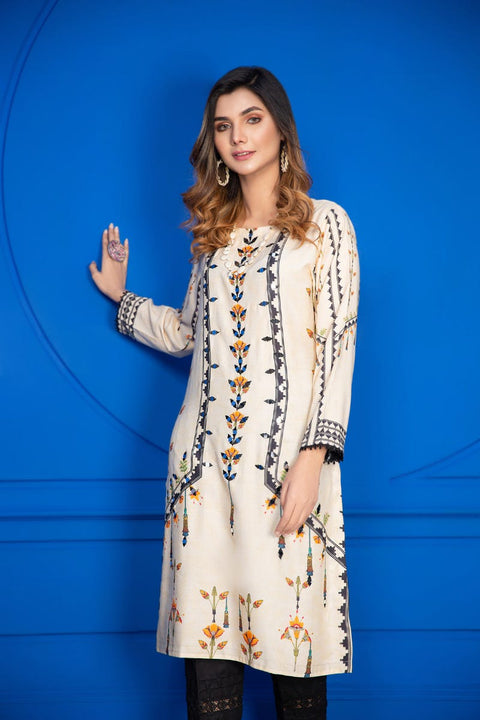 Ready to Wear 2 Pcs Handwork Dress by Zaiwa 09