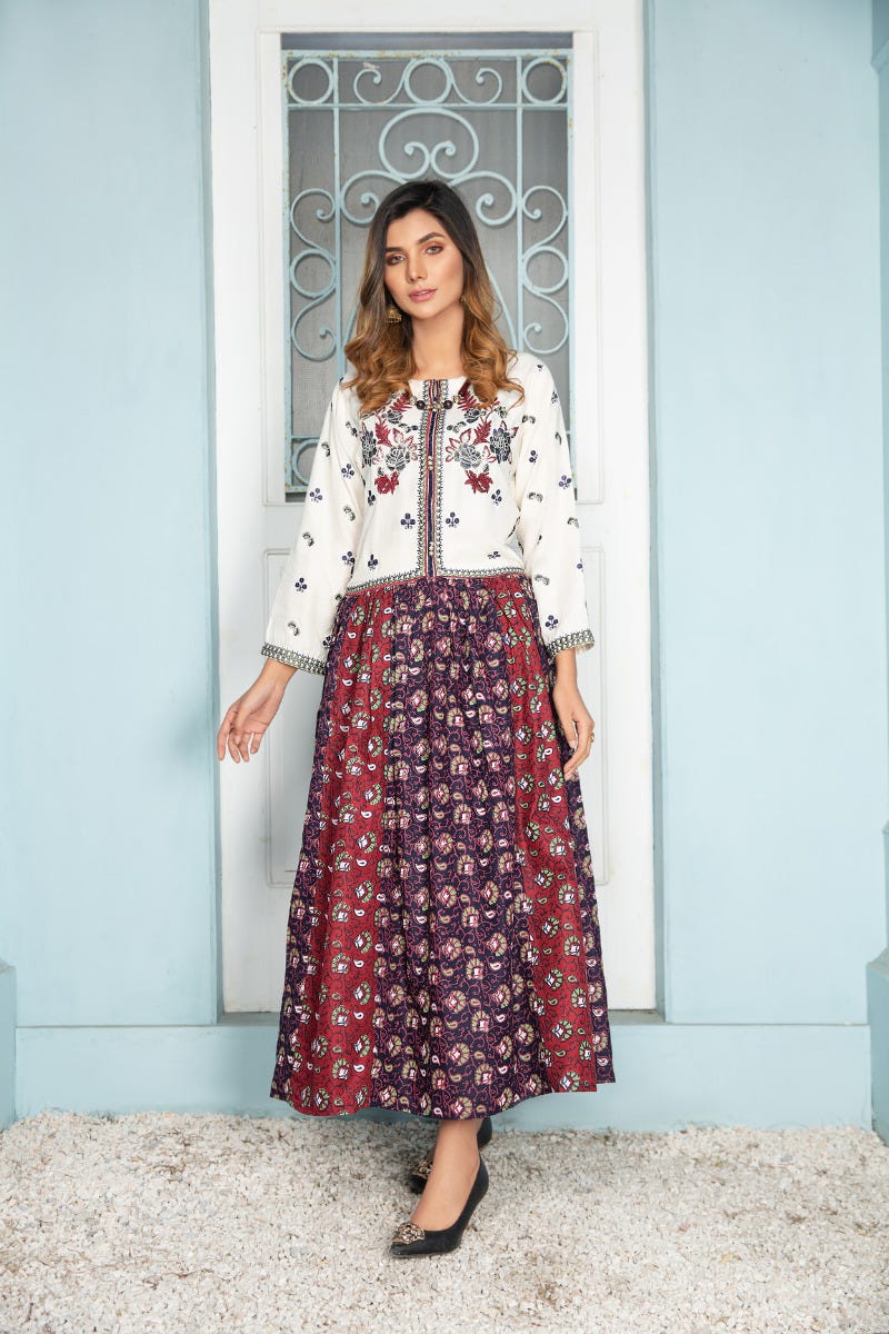 Ready to Wear Handwork Kurta by Zaiwa 13