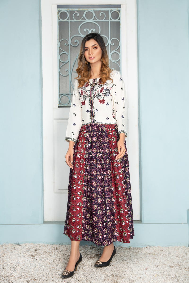 Ready to Wear Handwork Kurta by Zaiwa 13