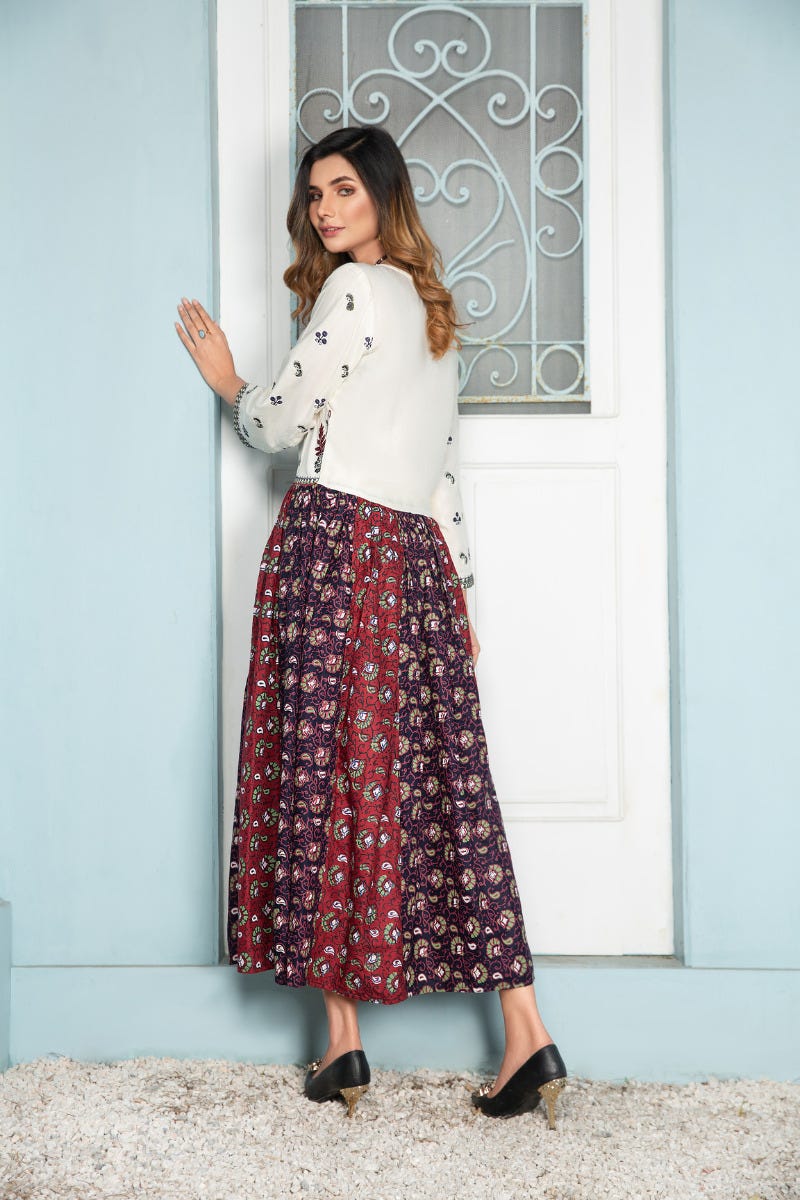 Ready to Wear Handwork Kurta by Zaiwa 13