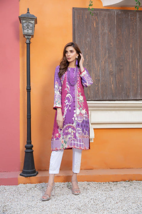 Ready to Wear 2 Pcs Handwork Dress by Zaiwa 02