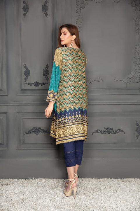Ready to Wear 2 Pcs Handwork Dress by Zaiwa 15