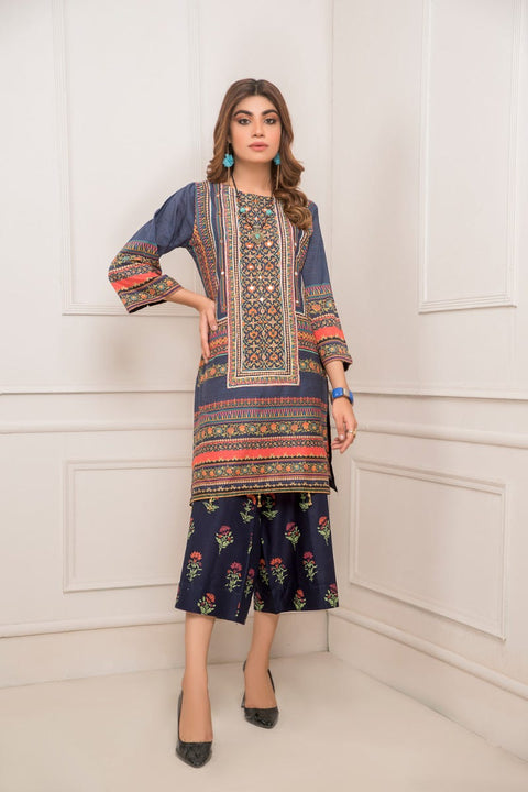 Ready to Wear Lawn Embroidered 2Pcs Collection by Zaiwa 01
