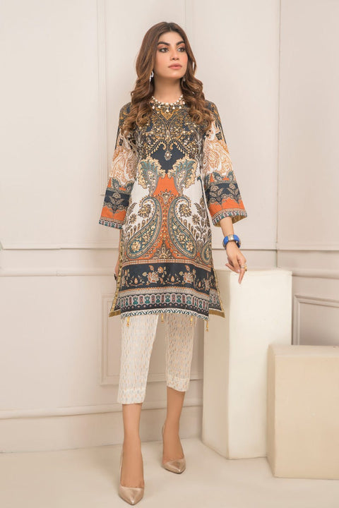 Ready to Wear Lawn Embroidered 2Pcs Collection by Zaiwa 11