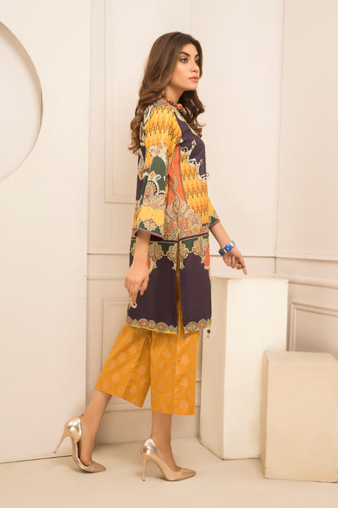 Ready to Wear Lawn Embroidered 2Pcs Collection by Zaiwa 15