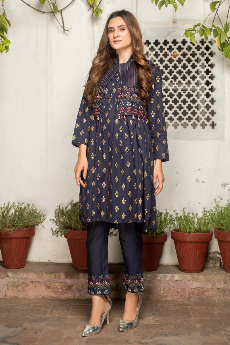 Eid Ready to Wear 2 Pcs Collection by Zaiwa 09