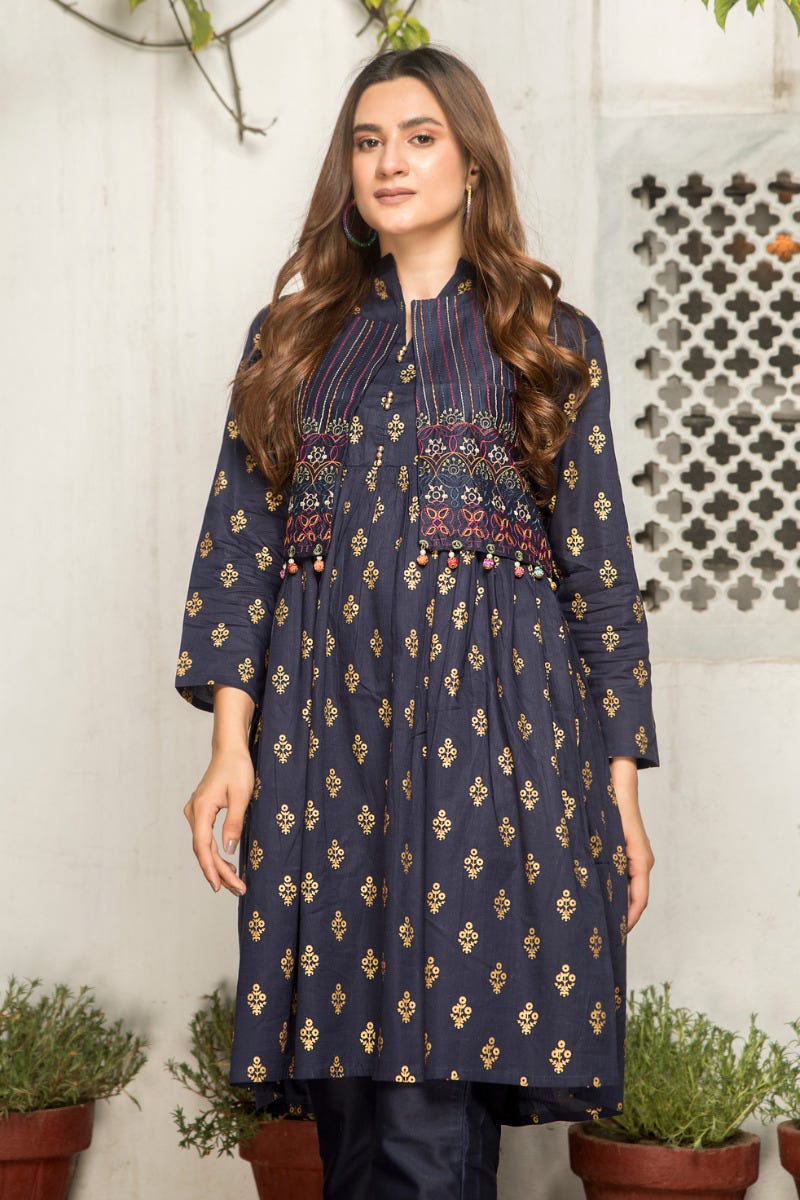 Eid Ready to Wear 2 Pcs Collection by Zaiwa 09