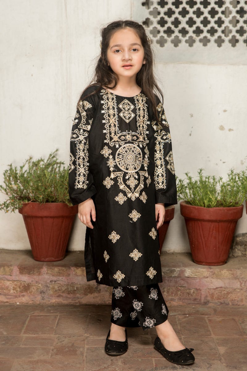 Kids Eid Ready to Wear 2 Pcs Collection by Zaiwa 04