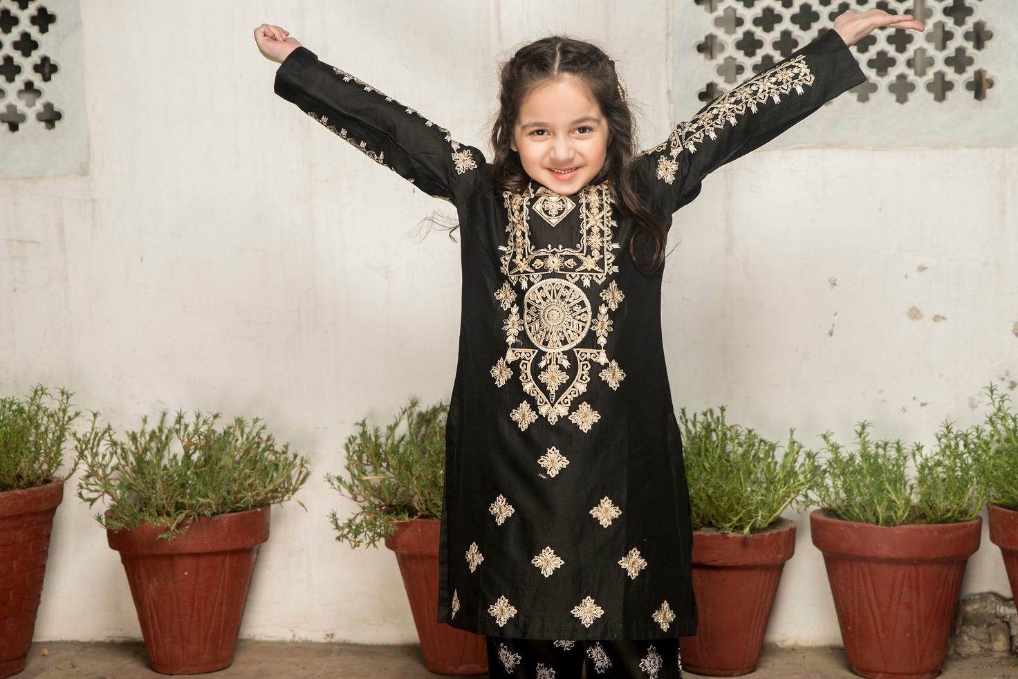 Kids Eid Ready to Wear 2 Pcs Collection by Zaiwa 04