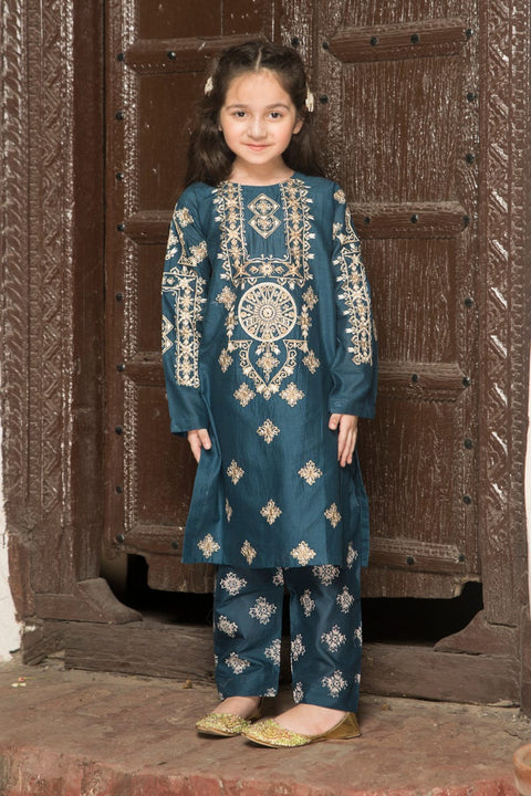 Kids Eid Ready to Wear 2 Pcs Collection by Zaiwa 03