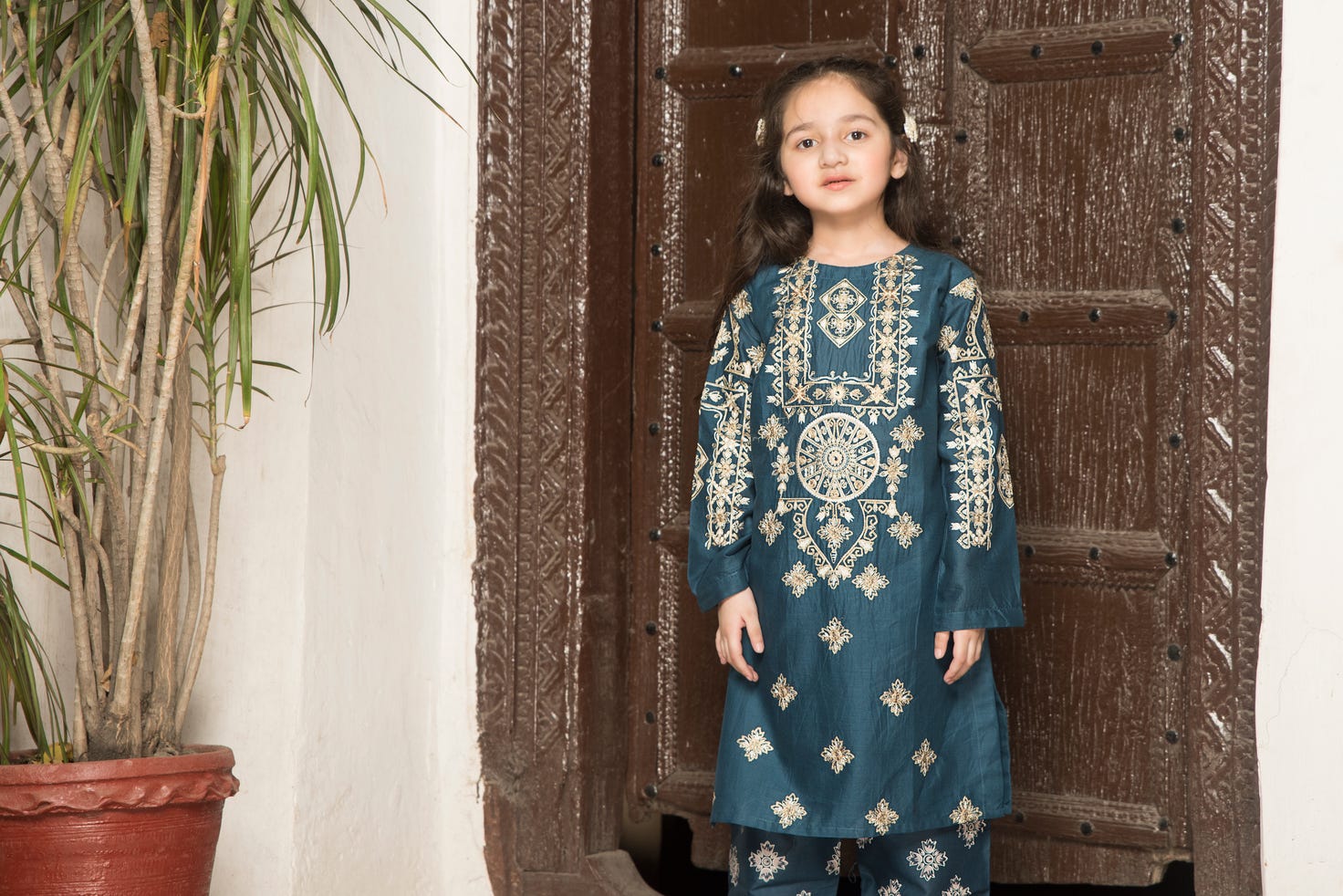 Kids Eid Ready to Wear 2 Pcs Collection by Zaiwa 03