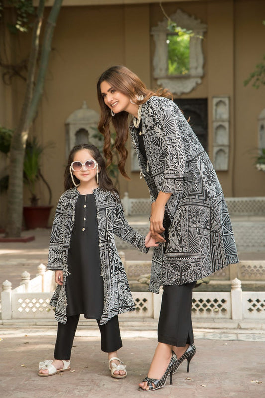 Kids Eid Ready to Wear 2 Pcs Collection by Zaiwa 08