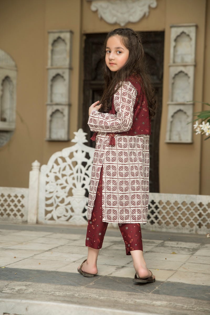 Kids Eid Ready to Wear 2 Pcs Collection by Zaiwa 05