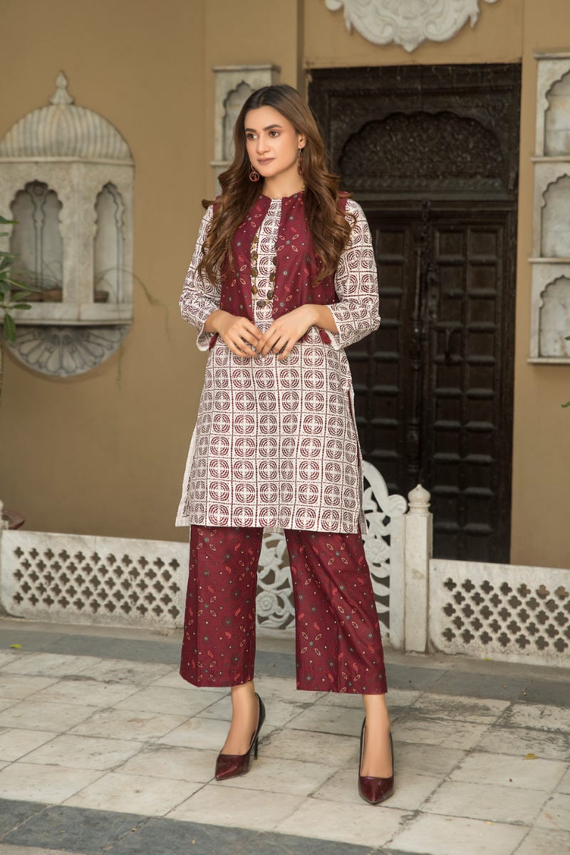 Eid Ready to Wear 2 Pcs Collection by Zaiwa 25