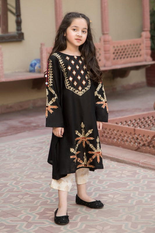 Kids Eid Ready to Wear 2 Pcs Collection by Zaiwa 01