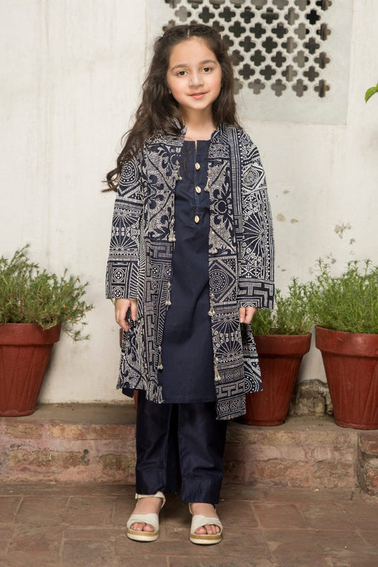Kids Eid Ready to Wear 2 Pcs Collection by Zaiwa 06
