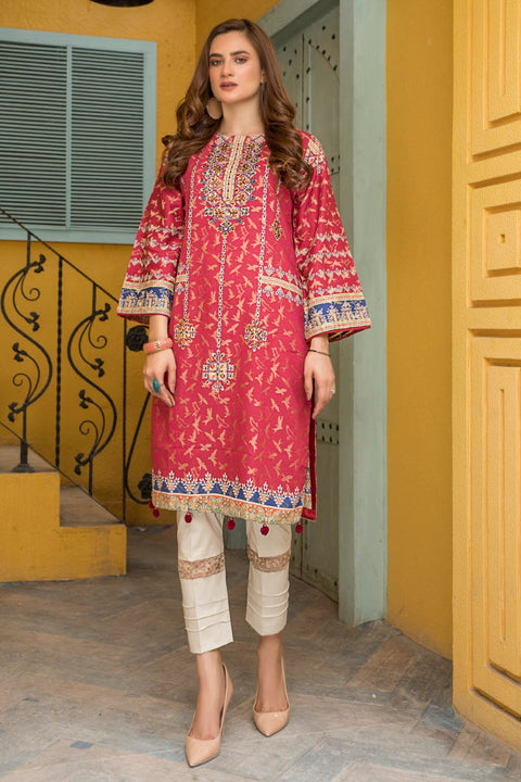 Ready to Wear 2 Pcs Jacquard Embroidered Collection by Zaiwa 10