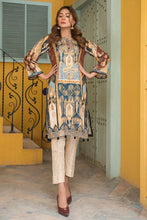 Ready to Wear 2 Pcs Lawn Embroidered Collection by Zaiwa 11