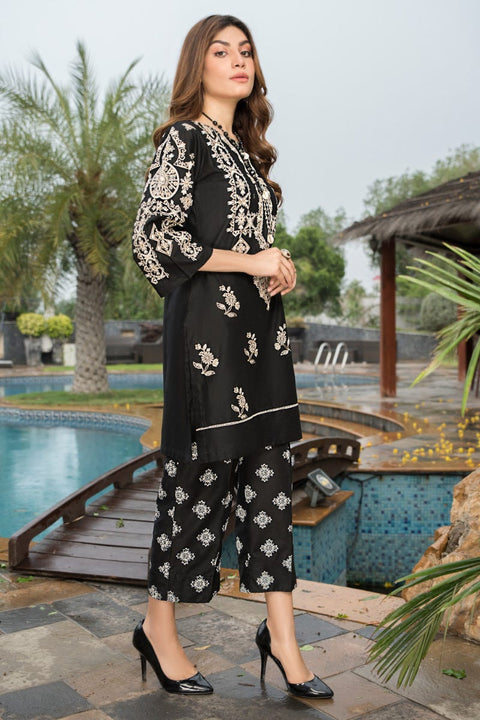 Ready to Wear Embroidered 2 Pcs Lawn Dress by Zaiwa 09