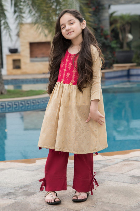 Girls Ready to Wear Lawn Kurta 01