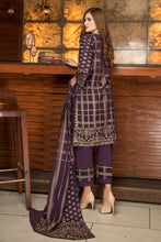 Jacquard Lawn Ready to Wear Handwork Dress by Zaiwa 06